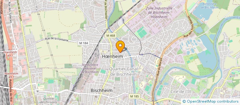 localisation de l'entreprise SYNDIC COPROP RESIDENCE LE BEAULIEU  HNHEIM