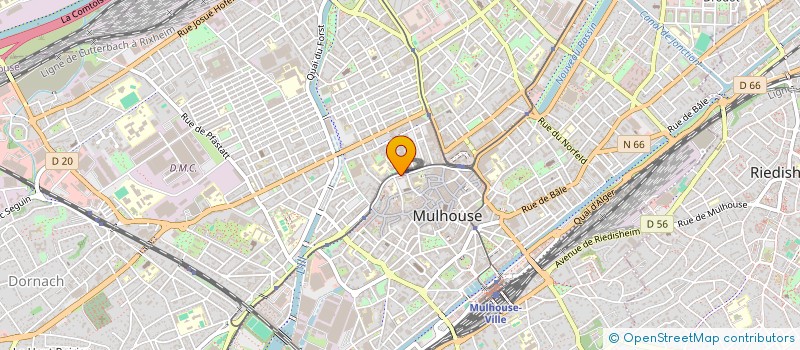 localisation de l'entreprise SYNDIC COPROP RESIDENCE LE KENNEDY  MULHOUSE