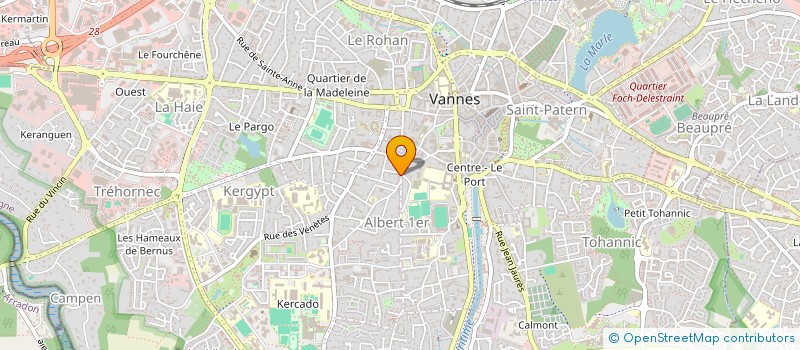 localisation de l'entreprise SYNDIC COPROP RESIDENCE LE MANOIR 2 à VANNES
