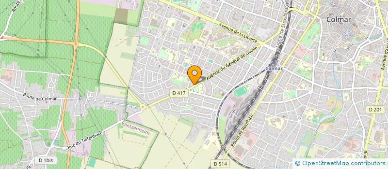 localisation de l'entreprise SYNDIC COPROP RESIDENCE LE SEQUOIA  COLMAR