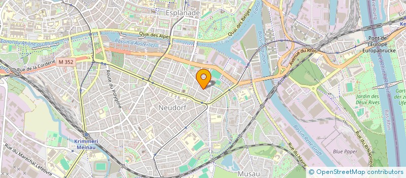 localisation de l'entreprise SYNDIC COPROP RESIDENCE LES BLASONS à STRASBOURG