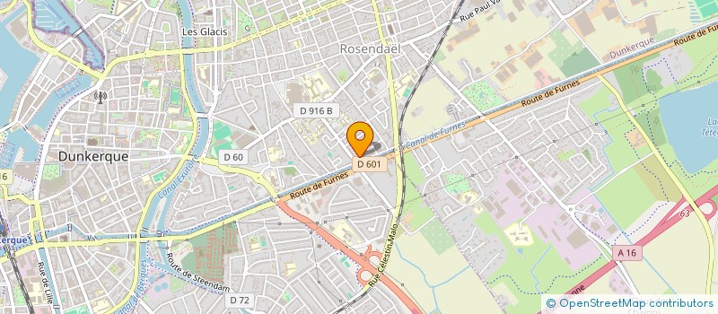 localisation de l'entreprise SYNDIC . COPROP.RESIDENCE LES IRIS à DUNKERQUE