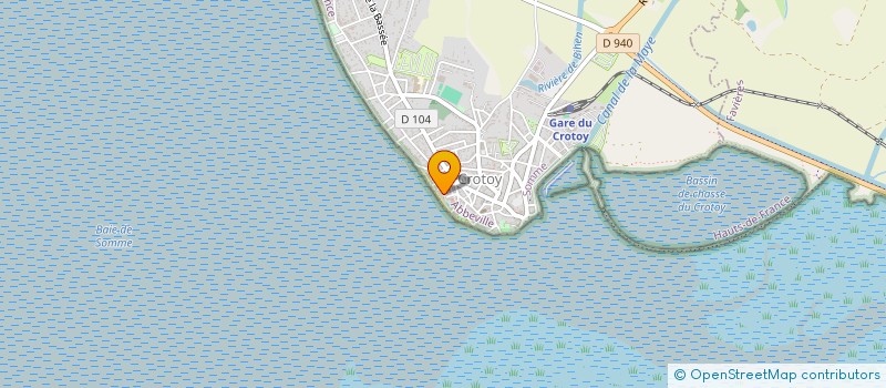 localisation de l'entreprise SYNDIC COPROP RESIDENCE LES ORMEAUX à LE CROTOY