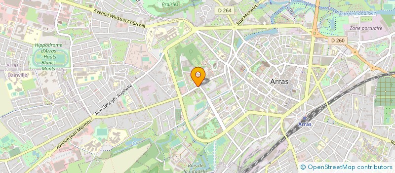 localisation de l'entreprise SYNDIC COPROP RESIDENCE LES PEUPLIERS à ARRAS