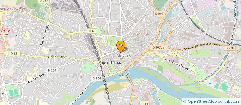 localisation de l'entreprise SYNDIC COPROP RESIDENCE MARION DELORME à NEVERS