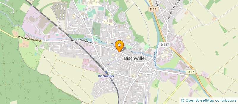 localisation de l'entreprise SYNDIC COPROP RESIDENCE ORION  BISCHWILLER