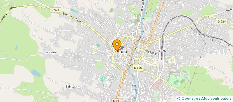 localisation de l'entreprise SYNDIC COPROP RESIDENCE ORTHOLAN  AUCH