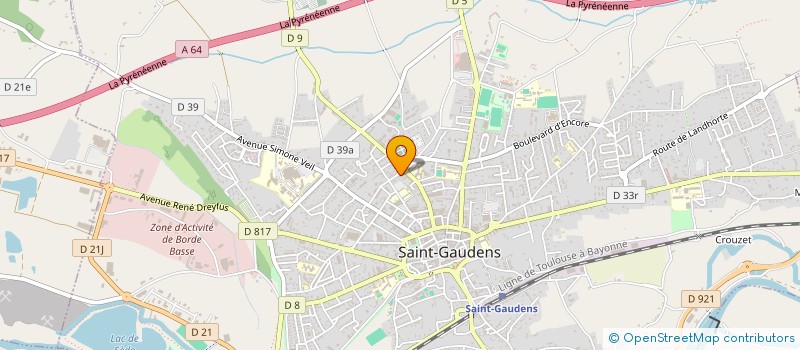 localisation de l'entreprise SYNDIC COPROP RESIDENCE PALMERAIE à SAINT-GAUDENS
