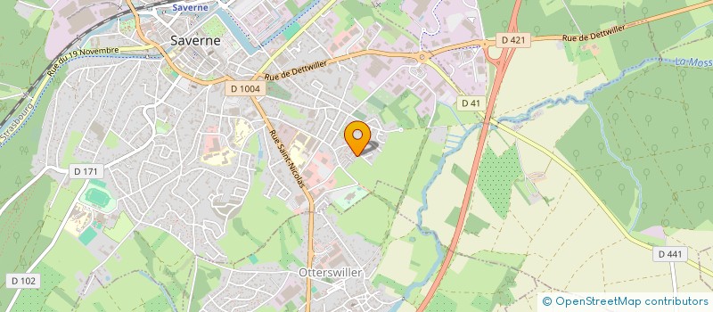 localisation de l'entreprise SYNDIC COPROP RESIDENCE ROMAIN 2  SAVERNE