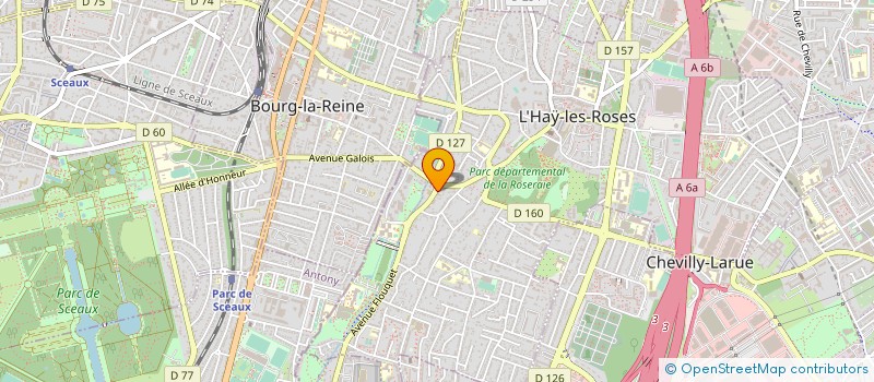 localisation de l'entreprise SYNDIC COPROP RESIDENCE ROND POINT à L'HAY-LES-ROSES