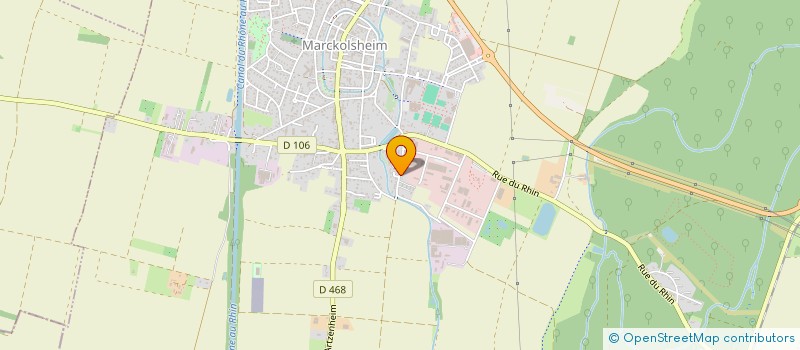 localisation de l'entreprise SYNDIC COPROP RESIDENCE ST LUC  MARCKOLSHEIM