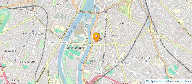 localisation de l'entreprise SYNDIC COPROP RESIDENCE TAGNERES à TOULOUSE