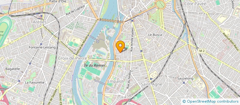 localisation de l'entreprise SYNDIC COPROP RESIDENCE TAGNERES à TOULOUSE