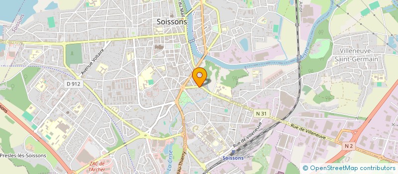 localisation de l'entreprise SYNDIC COPROP RESIDENCE VENDOME à SOISSONS
