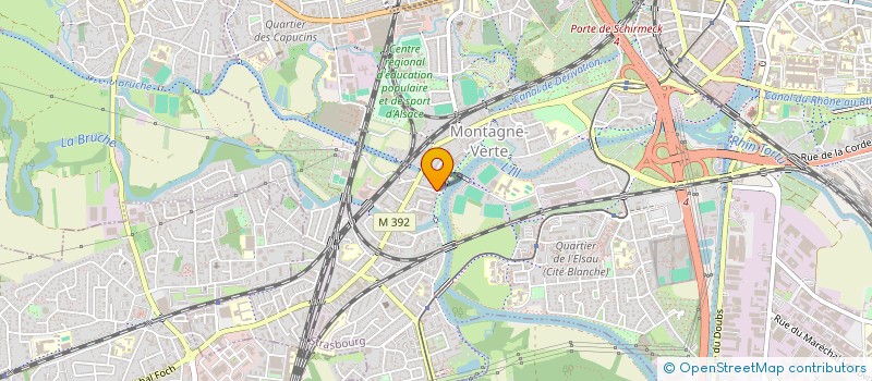 localisation de l'entreprise SYNDIC COPROP RUE D ALTORF à STRASBOURG