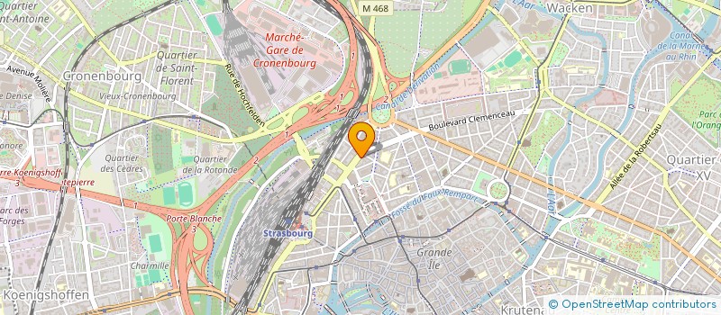 localisation de l'entreprise SYNDIC COPROP SEHNING à STRASBOURG
