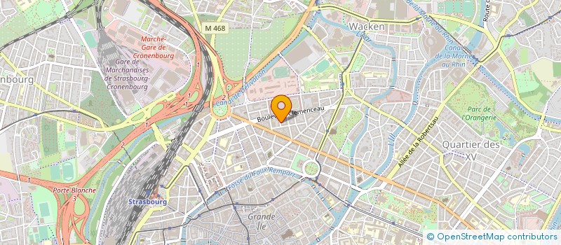 localisation de l'entreprise SYNDIC COPROP SPECKLIN à STRASBOURG