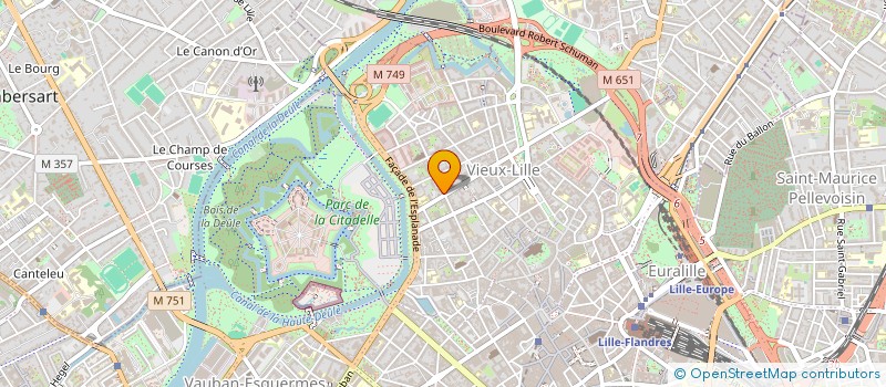 localisation de l'entreprise SYNDIC COPROP VANDERCRUISSE DE WAZIERS à LILLE