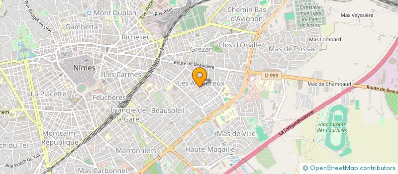 localisation de l'entreprise SYNDIC COPROP VAU DE GREZAN  NIMES