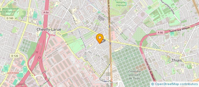 localisation de l'entreprise SYNDIC COPROPR 29 RUE PARMENTIER  CHEVILLY-LARUE