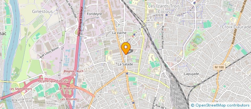 localisation de l'entreprise SYNDIC COPROPR 67 AV DE FRONTON à TOULOUSE