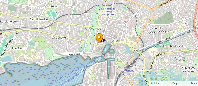 localisation de l'entreprise SYNDIC COPROPR RES MOQUETTERIE  LA ROCHELLE