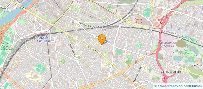 localisation de l'entreprise SYNDIC COPROPR RESIDENCE BEAUMARCHAIS à ANGERS