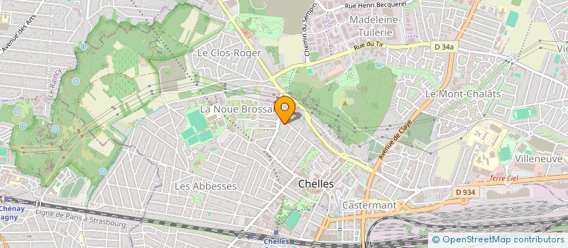 localisation de l'entreprise SYNDIC COPROPRETAIRE SCHLOSSER  CHELLES