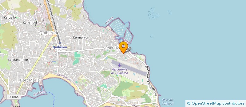 localisation de l'entreprise SYNDIC COPROPRI LES CARDINAUX  QUIBERON