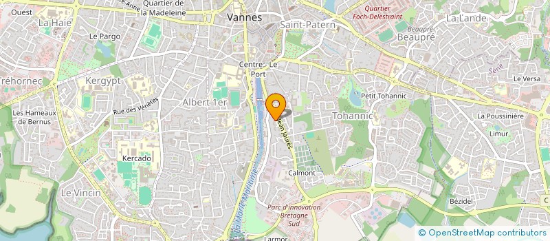 localisation de l'entreprise SYNDIC COPROPRI LES JARDINS DU PORT 2 à VANNES