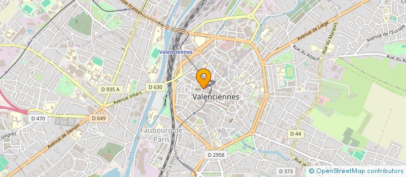 localisation de l'entreprise SYNDIC COPROPRI R ST JEAN & R RECOLLETS à VALENCIENNES