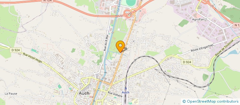 localisation de l'entreprise SYNDIC COPROPRIE RESID DU COULOUME 3  AUCH