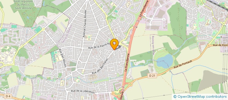 localisation de l'entreprise SYNDIC COPROPRIE RESIDENCE DES BERCHERES à PONTAULT-COMBAULT
