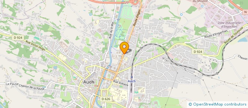 localisation de l'entreprise SYNDIC COPROPRIE RESIDENCE ESPAGNE  AUCH