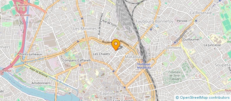 localisation de l'entreprise SYNDIC COPROPRIET 9 R PRINTEMPS à TOULOUSE