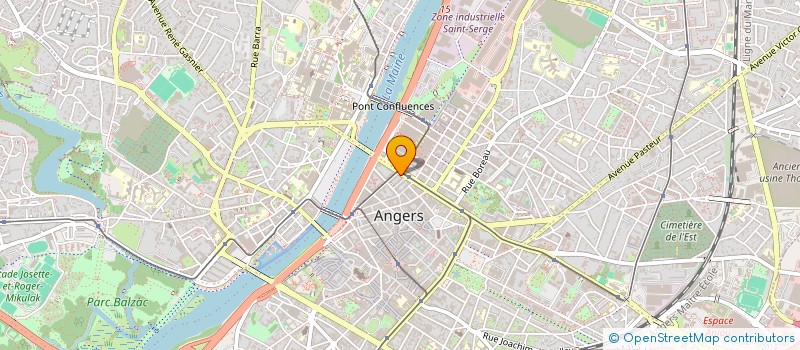 localisation de l'entreprise SYNDIC COPROPRIET IMMEUBLE 30 BD AYRAULT à ANGERS