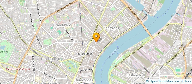 localisation de l'entreprise SYNDIC COPROPRIET RES POMME D OR  BORDEAUX