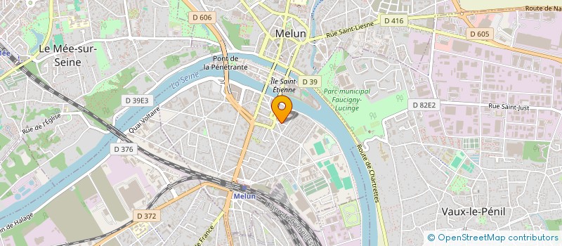 localisation de l'entreprise SYNDIC COPROPRIET RESID LE CASSAGNE à MELUN