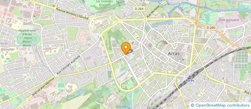 localisation de l'entreprise SYNDIC COPROPRIET RESIDENC DU DIRECTOIRE à ARRAS