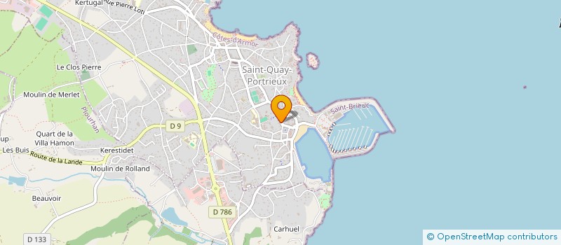 localisation de l'entreprise SYNDIC COPROPRIETAIRE  SAINT-QUAY-PORTRIEUX