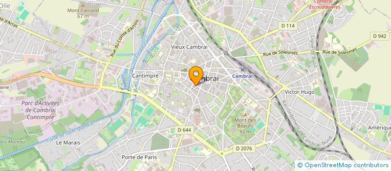 localisation de l'entreprise SYNDIC COPROPRIETAIRE 4 R DES ROTISSEURS  CAMBRAI