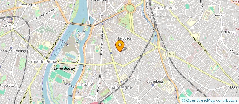 localisation de l'entreprise SYNDIC COPROPRIETAIRE 7 RUE ROBESPIERRE  TOULOUSE