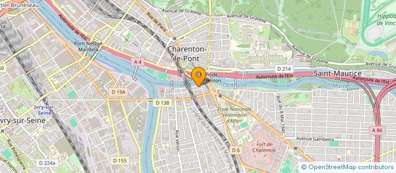 localisation de l'entreprise SYNDIC COPROPRIETAIRE 9 RUE DU DR MASS à MAISONS-ALFORT