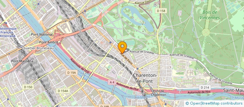 localisation de l'entreprise SYNDIC COPROPRIETAIRE CHARENTON à CHARENTON-LE-PONT