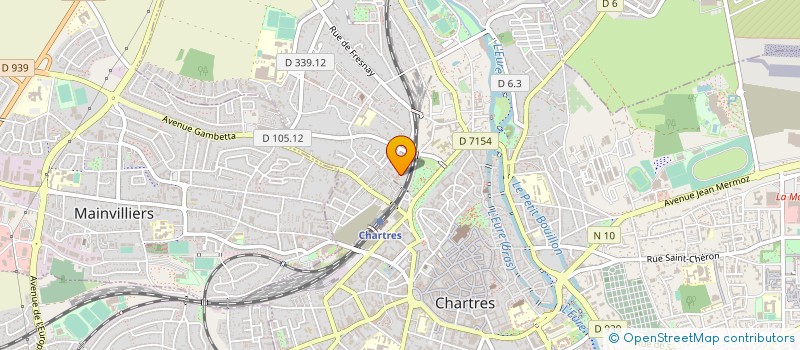 localisation de l'entreprise SYNDIC COPROPRIETAIRE LE CARMEL CHARTRES à CHARTRES
