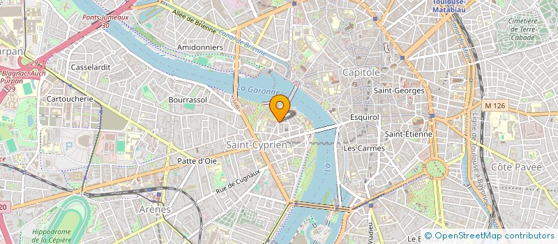 localisation de l'entreprise SYNDIC COPROPRIETAIRE QUILMERY  TOULOUSE