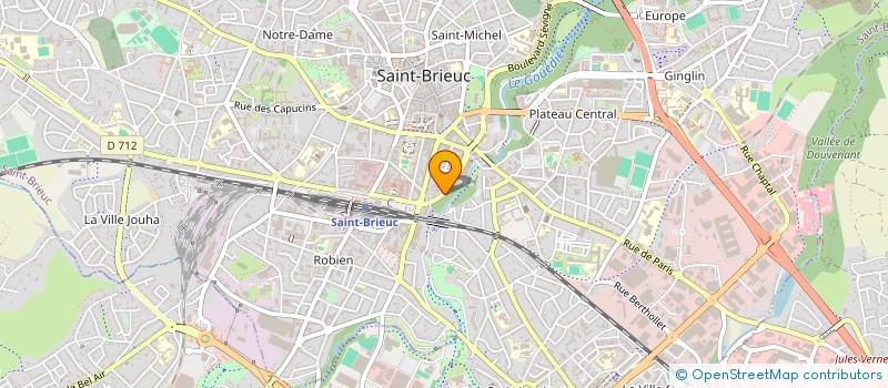 localisation de l'entreprise SYNDIC COPROPRIETAIRE RES ELYSEE II à SAINT-BRIEUC