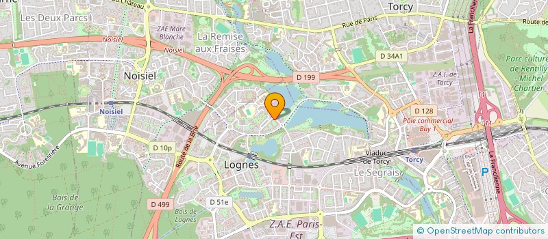 localisation de l'entreprise SYNDIC COPROPRIETAIRE RES GOELAND à LOGNES