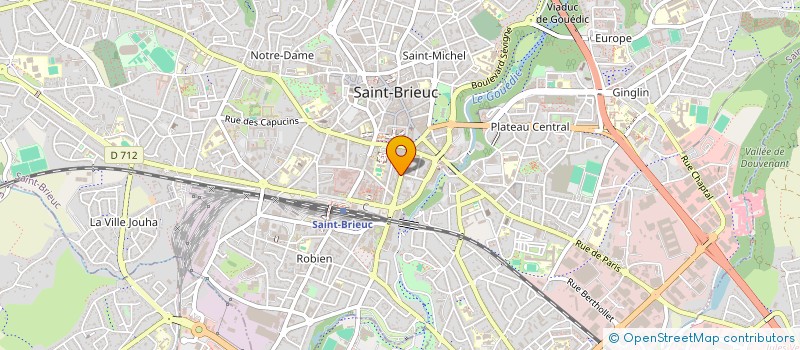 localisation de l'entreprise SYNDIC COPROPRIETAIRE RES LE PRESIDENT à SAINT-BRIEUC