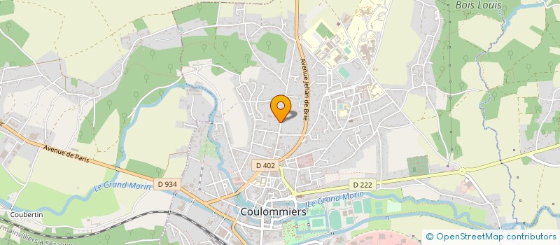 localisation de l'entreprise SYNDIC COPROPRIETAIRE RES POIRIER COLLOT  COULOMMIERS